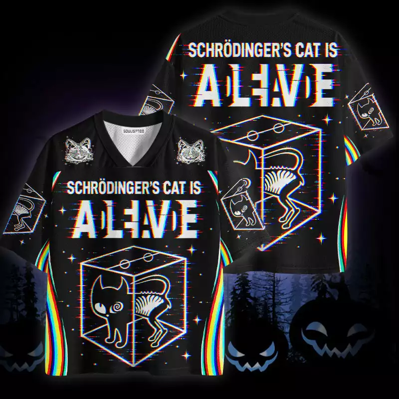 Soulisfree Schrödinger’s Cat Alive Mesh Jersey