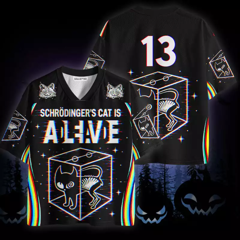 Soulisfree Schrödinger’s Cat Alive Mesh Jersey