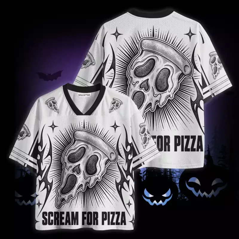 Soulisfree Scream For Pizza Mesh Jersey