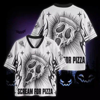 Soulisfree Scream For Pizza Mesh Jersey