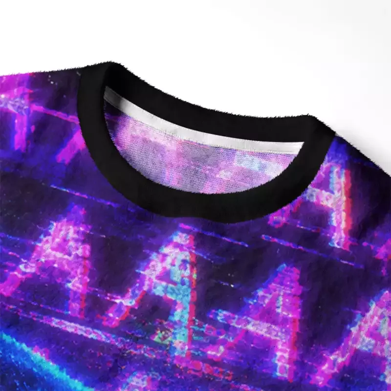 Soulisfree Screaming Cat AAAAAAA Fuzzy Crewneck Sweater