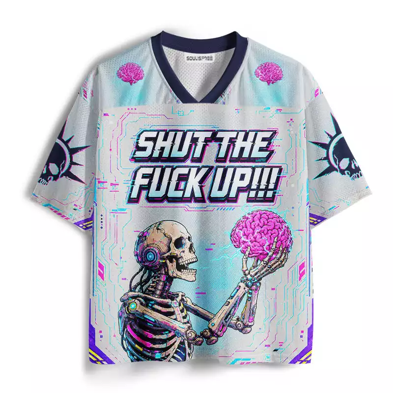 Soulisfree Shut The Fuck Up Mesh Jersey