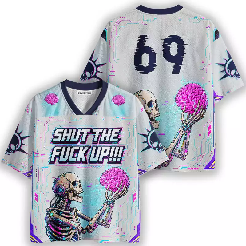 Soulisfree Shut The Fuck Up Mesh Jersey
