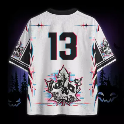 Soulisfree Skeleton Fall Apart Mesh Jersey