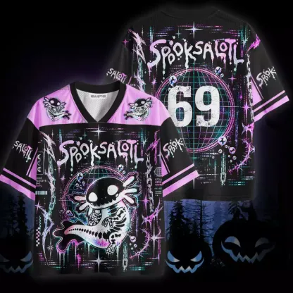 Soulisfree Skeleton Spooksalotl Mesh Jersey