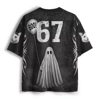 Soulisfree Spooked Cat Mesh Jersey
