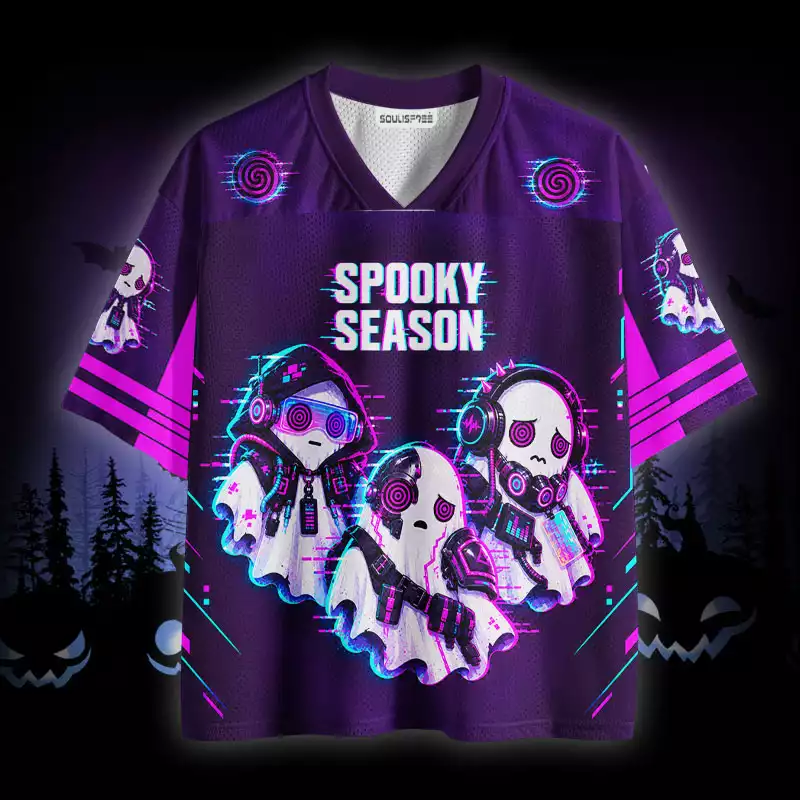 Soulisfree Spooky Season Mesh Jersey