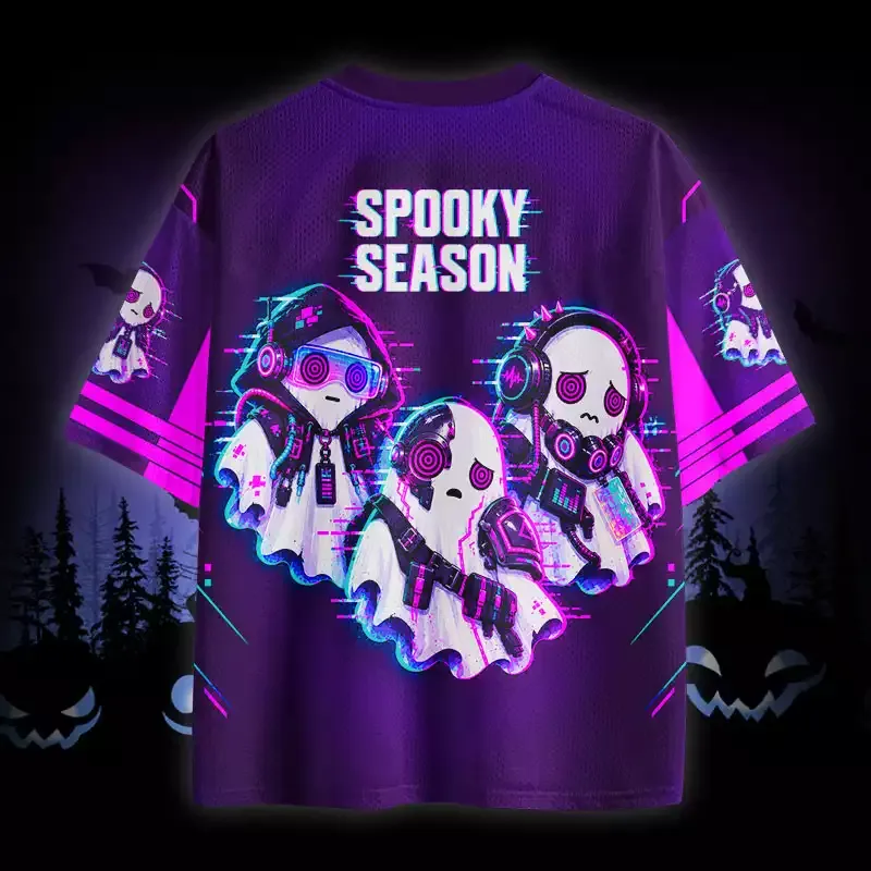 Soulisfree Spooky Season Mesh Jersey