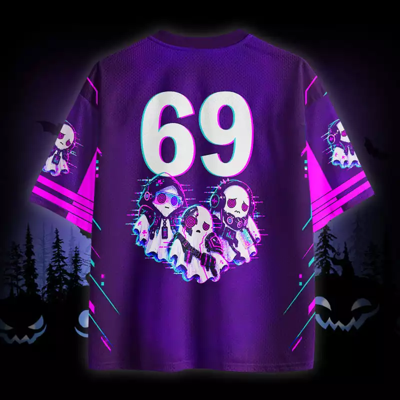 Soulisfree Spooky Season Mesh Jersey