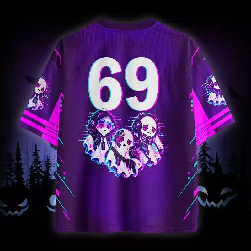 Soulisfree Spooky Season Mesh Jersey