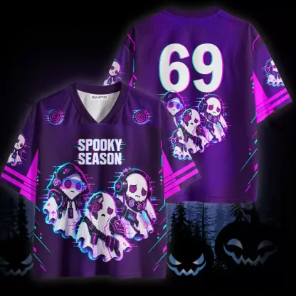 Soulisfree Spooky Season Mesh Jersey