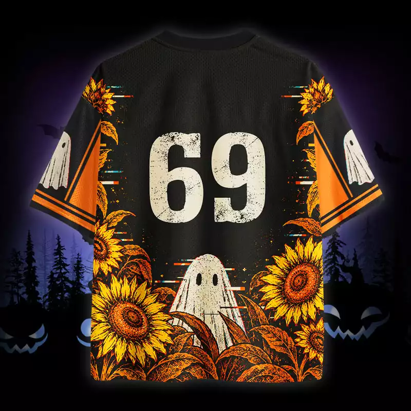Soulisfree Sunflower Ghost Mesh Jersey