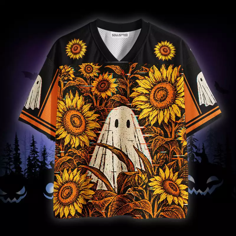Soulisfree Sunflower Ghost Mesh Jersey