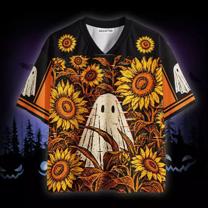 Soulisfree Sunflower Ghost Mesh Jersey