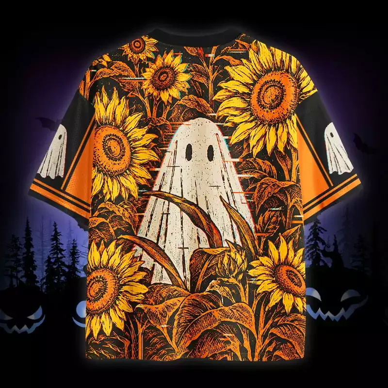 Soulisfree Sunflower Ghost Mesh Jersey
