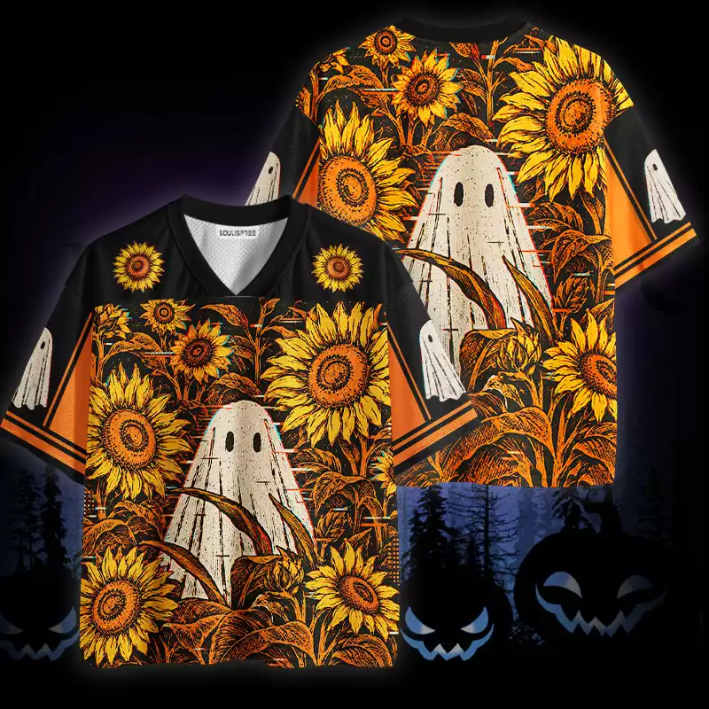 Soulisfree Sunflower Ghost Mesh Jersey