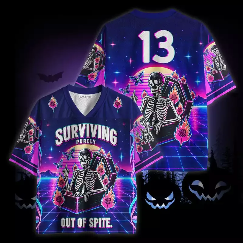 Soulisfree Surviving Purely Out Of Spite Mesh Jersey
