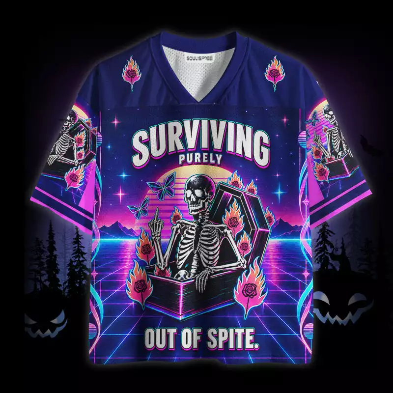 Soulisfree Surviving Purely Out Of Spite Mesh Jersey
