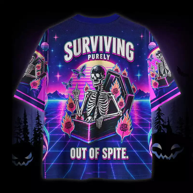Soulisfree Surviving Purely Out Of Spite Mesh Jersey