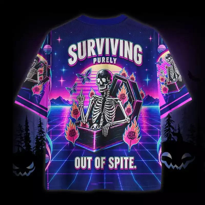 Soulisfree Surviving Purely Out Of Spite Mesh Jersey