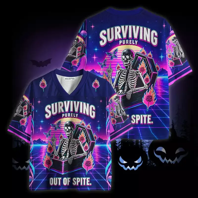 Soulisfree Surviving Purely Out Of Spite Mesh Jersey