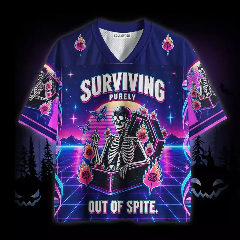 Soulisfree Surviving Purely Out Of Spite Mesh Jersey