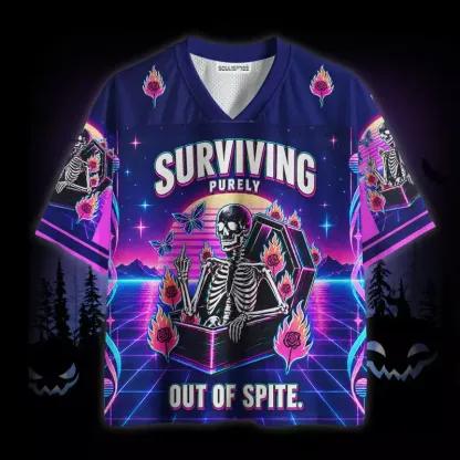 Soulisfree Surviving Purely Out Of Spite Mesh Jersey