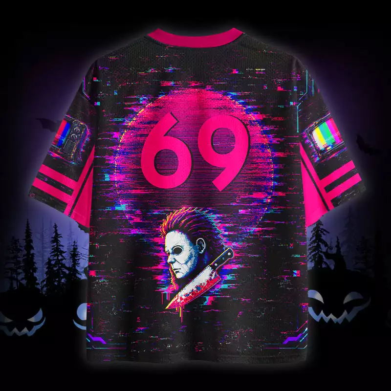 Soulisfree The Glitching Shape Mesh Jersey