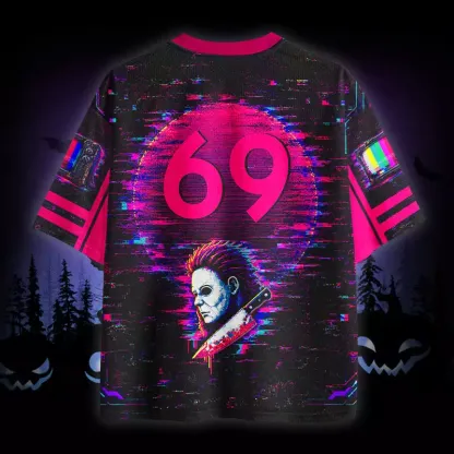 Soulisfree The Glitching Shape Mesh Jersey