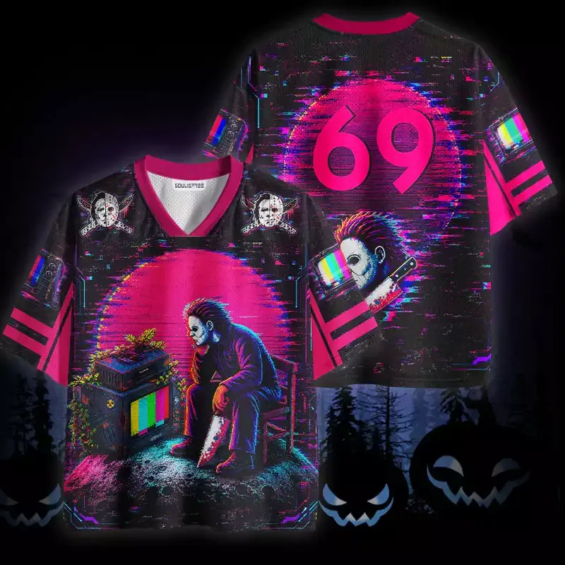 Soulisfree The Glitching Shape Mesh Jersey
