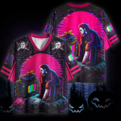 Soulisfree The Glitching Shape Mesh Jersey
