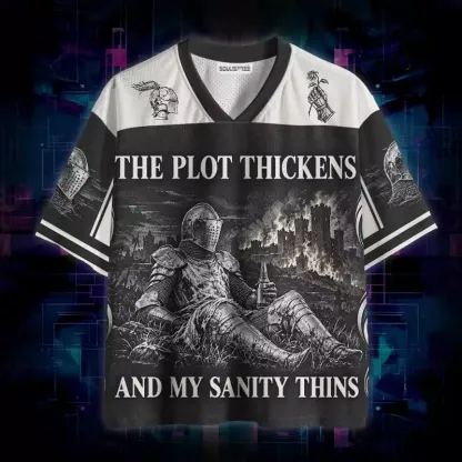 Soulisfree The Plot Thickens And My Sanity Thins Mesh Jersey