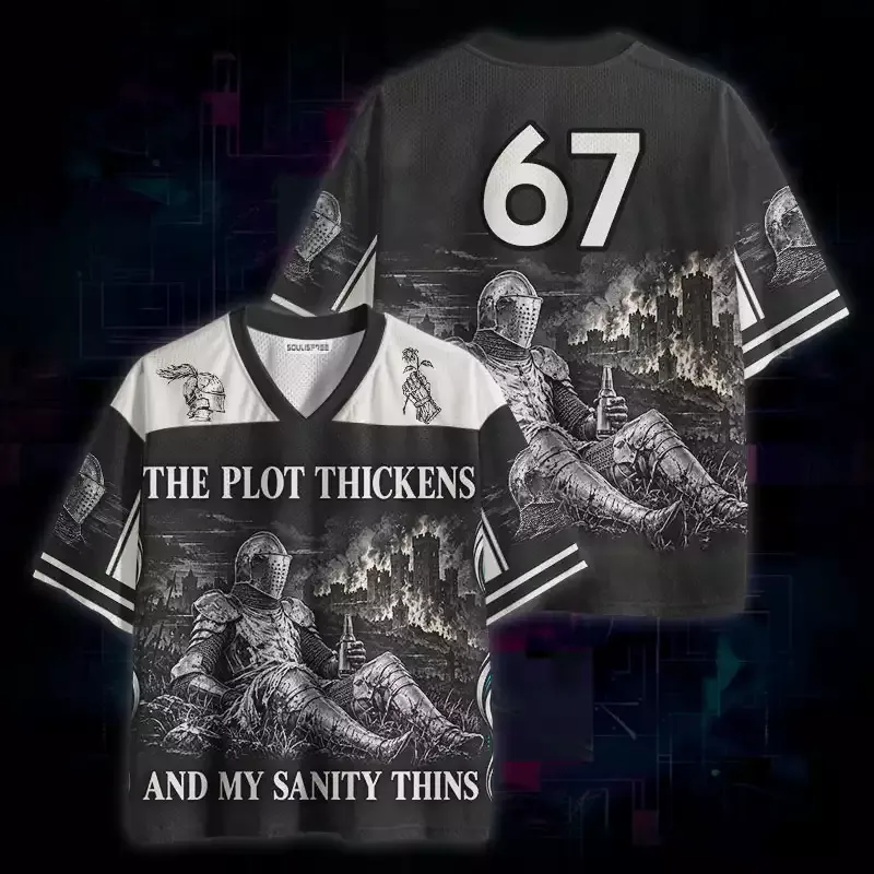 Soulisfree The Plot Thickens And My Sanity Thins Mesh Jersey