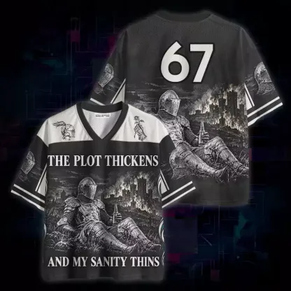 Soulisfree The Plot Thickens And My Sanity Thins Mesh Jersey