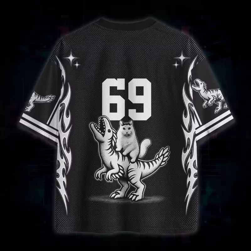 Soulisfree This Is An Outrage Mesh Jersey