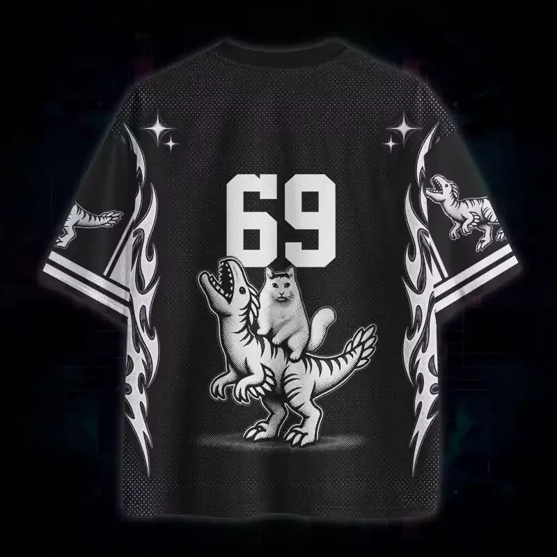 Soulisfree This Is An Outrage Mesh Jersey