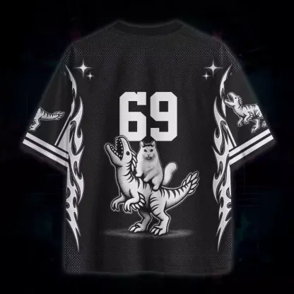 Soulisfree This Is An Outrage Mesh Jersey