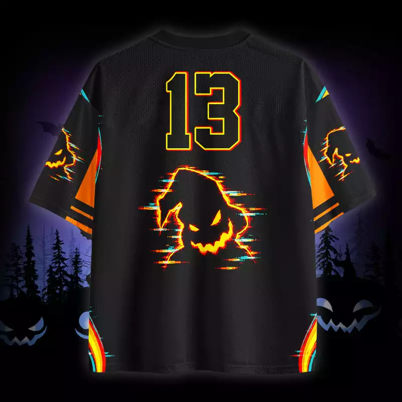 Soulisfree Trick Or Glitch Mesh Jersey