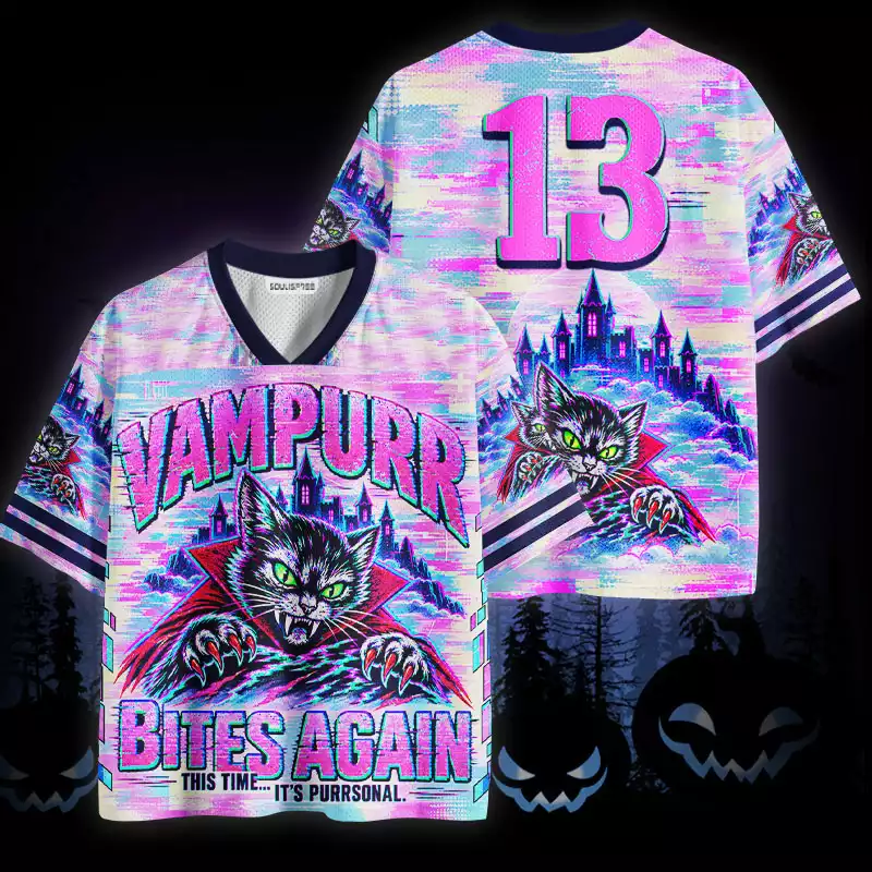 Soulisfree Vampurr Bites Again  Mesh Jersey
