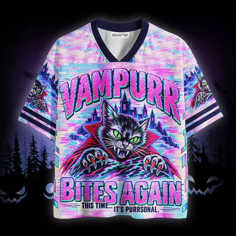 Soulisfree Vampurr Bites Again  Mesh Jersey