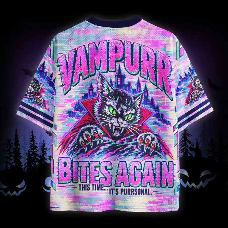 Soulisfree Vampurr Bites Again  Mesh Jersey