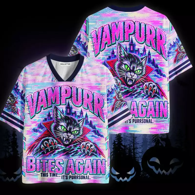 Soulisfree Vampurr Bites Again  Mesh Jersey