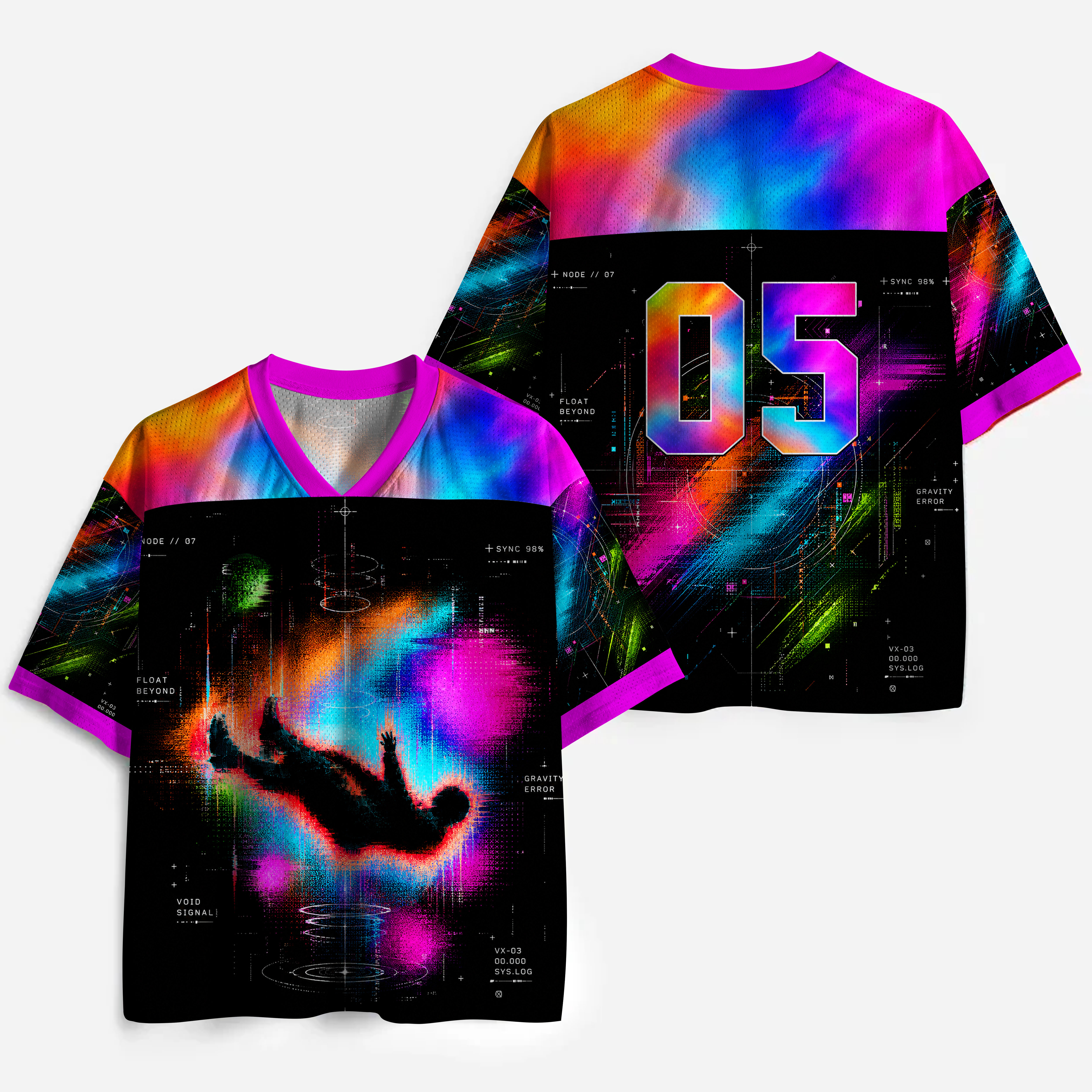 Soulisfree Void Signal Mesh Jersey
