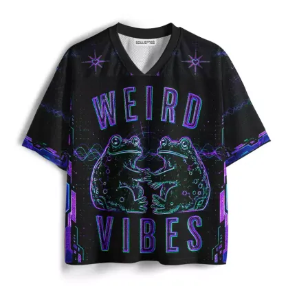 Soulisfree Weird Vibes Mesh Jersey