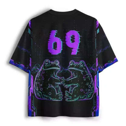 Soulisfree Weird Vibes Mesh Jersey