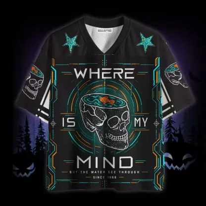 Soulisfree Where Is My Mind But The Water See Through Mesh Jersey