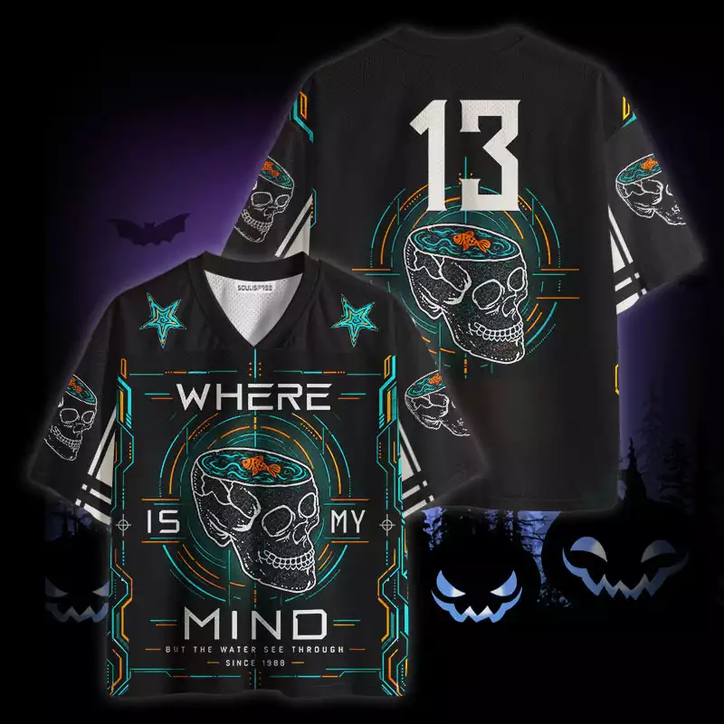 Soulisfree Where Is My Mind But The Water See Through Mesh Jersey