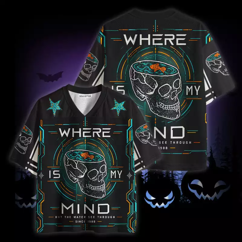 Soulisfree Where Is My Mind But The Water See Through Mesh Jersey