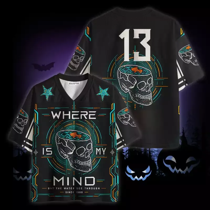 Soulisfree Where Is My Mind But The Water See Through Mesh Jersey