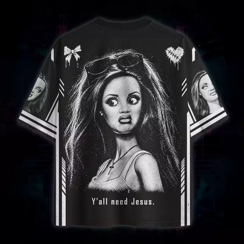 Soulisfree Y'all Need Jesus Mesh Jersey